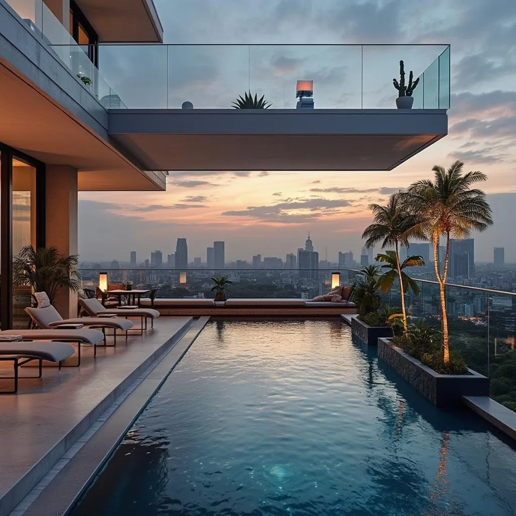 Cobertura duplex em São Paulo com área de lazer privativa