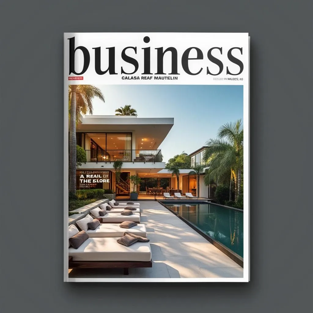 Reportagem sobre REAL ESTATE LIMITED na revista de negócios